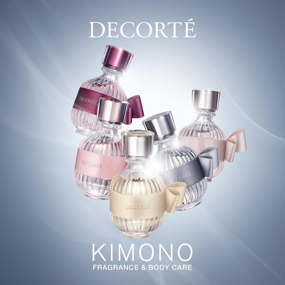 Decorté Kimono Collection - Floral Glass Bottles - Picture 4 of 5